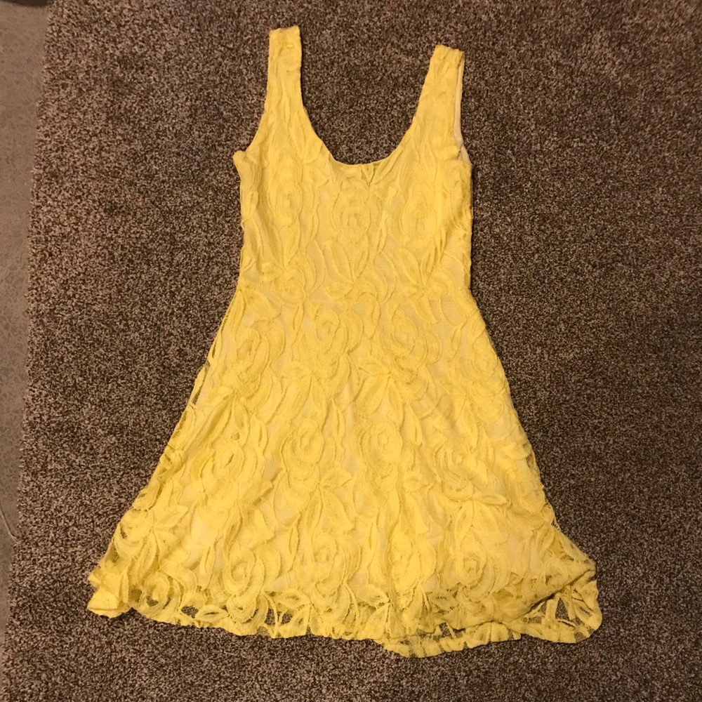 buttercup yellow dress